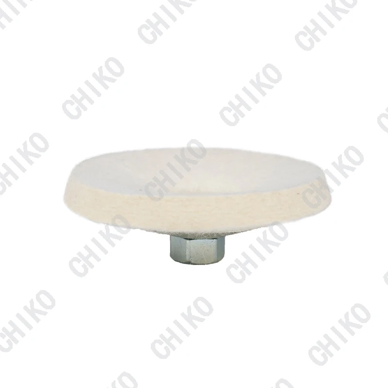Bowl shape wool adrasive tools mirror polishing angle grinder felt disc metal backing plate wool grinding disc