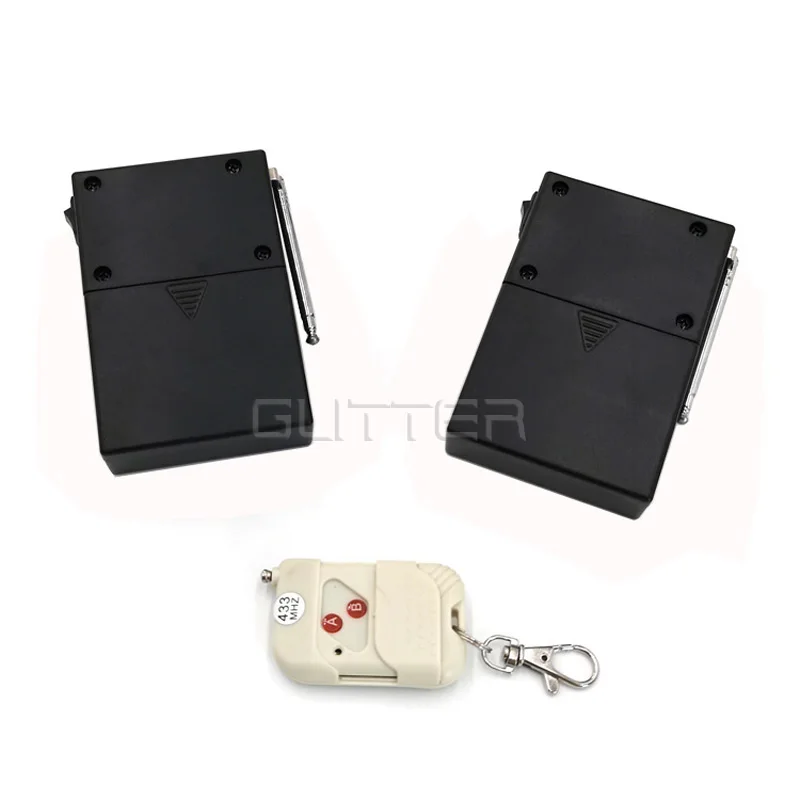 AM01R-2 Wholesale New Design Cold Pyro Fireworks Indoor Fountain Ignition Firing System 4 Cue Remote Control Fireworks Detonator