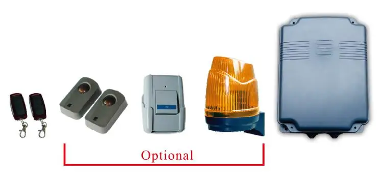 BS-PK03 24VDC Motor Double Arm Swing Gate Operator