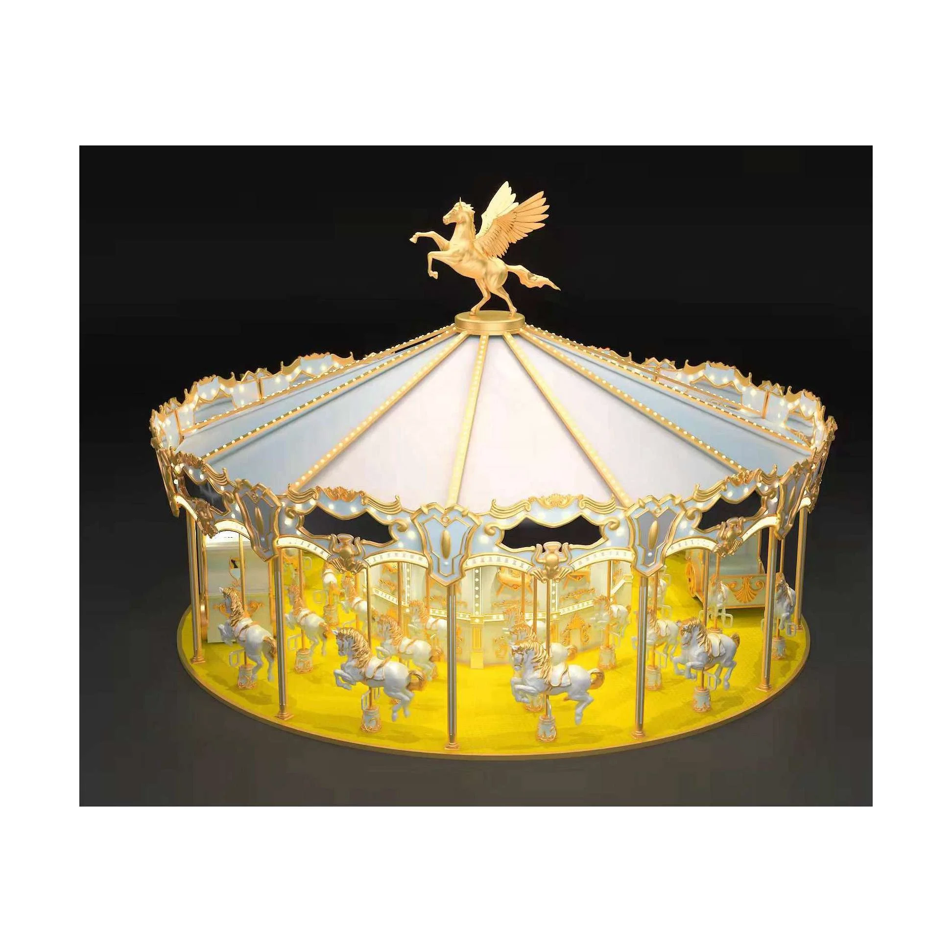 Luxury Park Carousel Cai Grand Car Ride