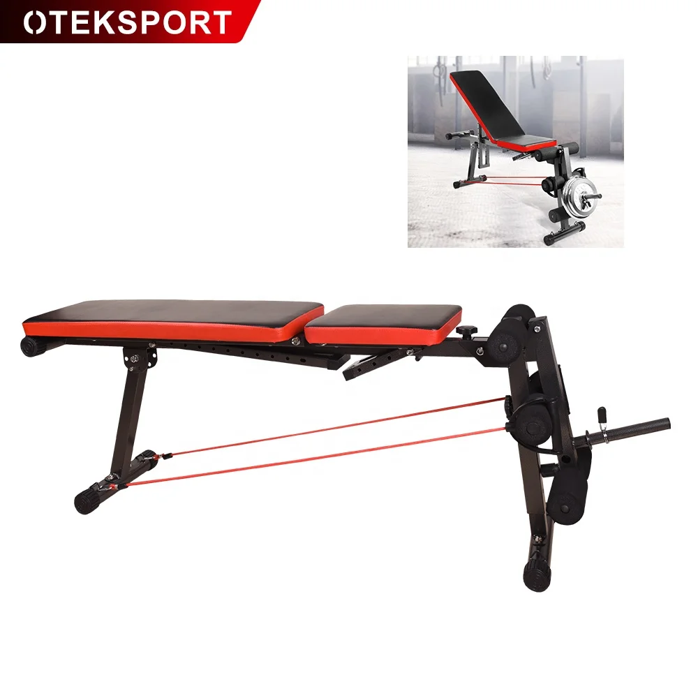 Оборудование для занятий фитнесом сидеть скамья тяжелой атлетики Flybird наклон и снижение Гантели Скамья пресса с сгибание ног