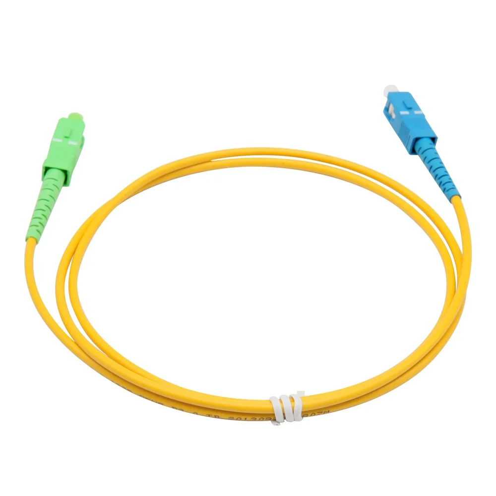 Factory Price fiber patch cord aqua sc/apc-sc/ups 18m 3m 0.25 10g fiber optic ftth patch cord