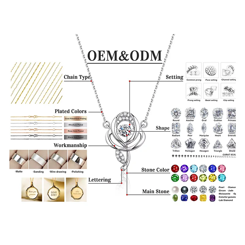 925 silver rings woman 8*12 water drop shaped high carbon diamond ring 8A zircon silver ring