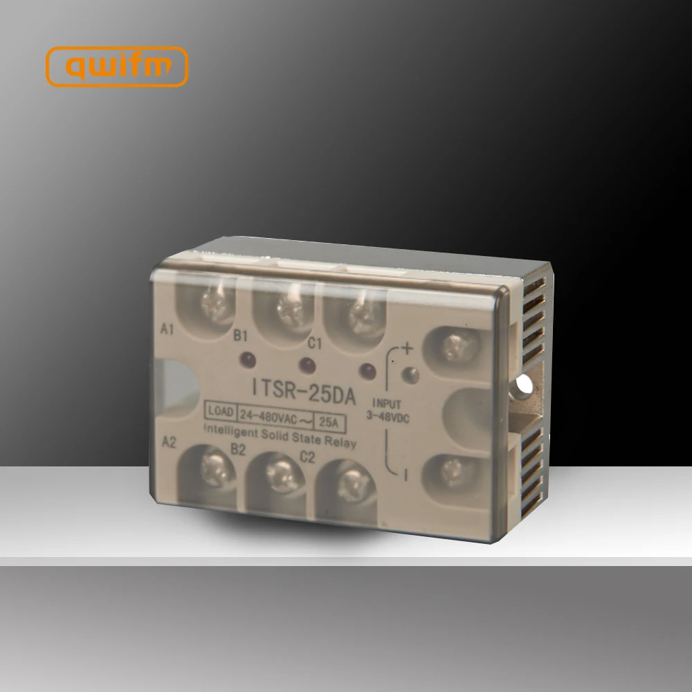10A~120A Smaller and Lighter than Other Normal Product Intelligent Three Phase Solid State Relay