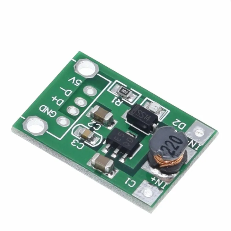 600mA DC-DC Mini Step Up Power Module 1-5V to 5V step-up Boost Converter NEW