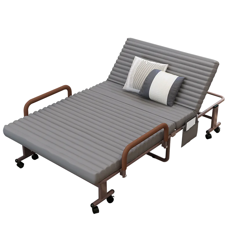 Hot sale modern foldable design metal home furniture folding sofa adjustable the folding bed