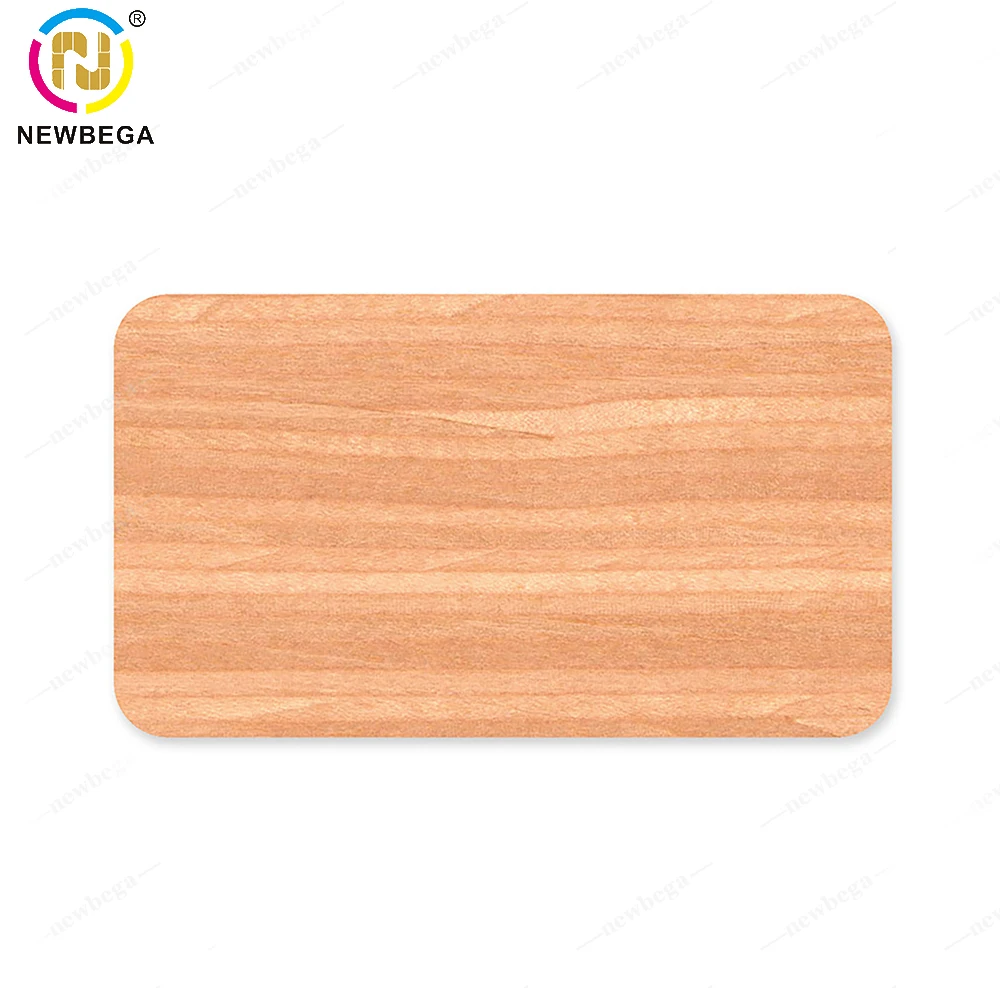 NFC216 RFID Contactless Wooden Card Proximity Read Write