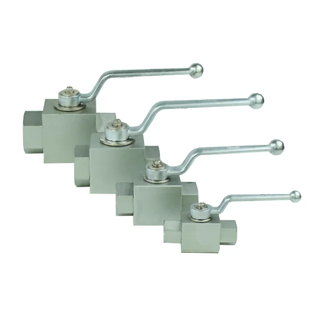 KHB KHM Series High Pressure Ball Valve  G1/4 G1/2 G3/8 G3/4 G1 Hydraulic Ball Valve