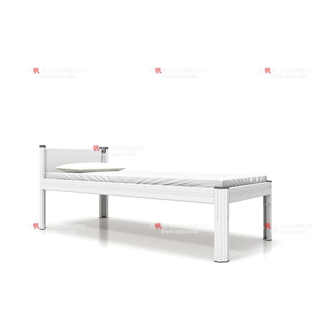 Heavy Duty Type Commercial Comfortable Metal Bunk Bed with Safe Guards for Adults