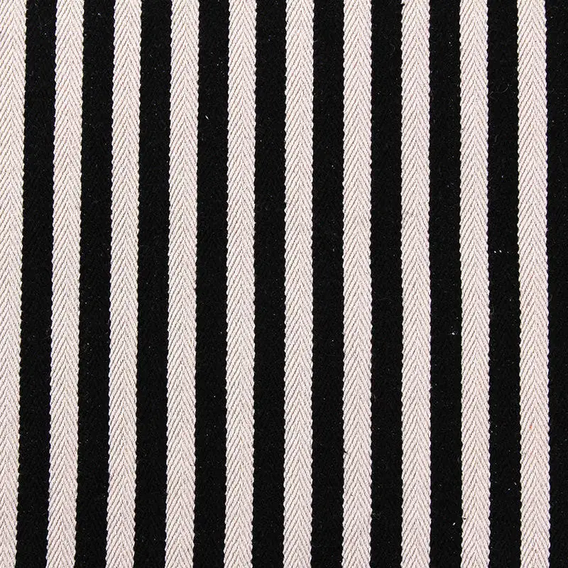 Yarn Dyed Stripe Knitted Jacquard Weave Jute Canvas Fabric Cotton Combed Dyed Cotton Fabric For Shoes And Bag Jacquard Canvas