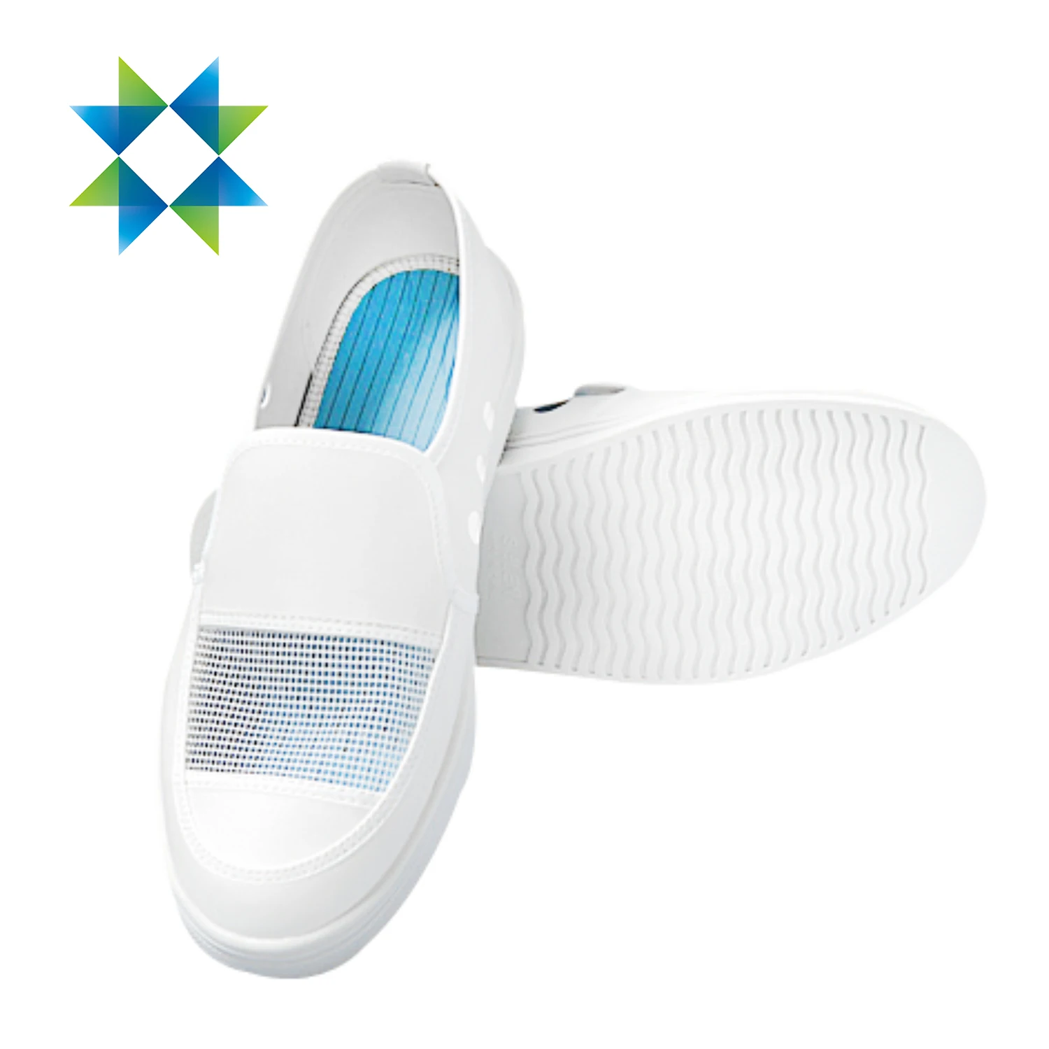 SKPURE PVC Sole Upper Cold Sticky Shoes with Mesh PU ESD Shoes Antistatic Shoes for Cleanroom