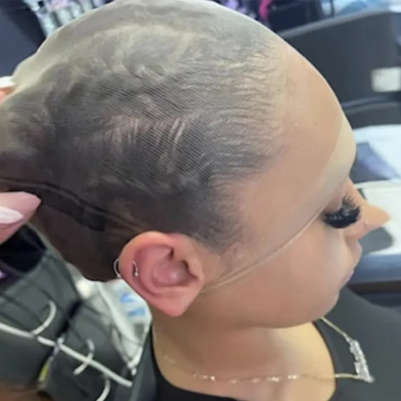 Custom Super Ultra Invisible Ventilated Thin Sheer Net Stocking Hd Wig Caps for Making Wigs Hair Extension Tools