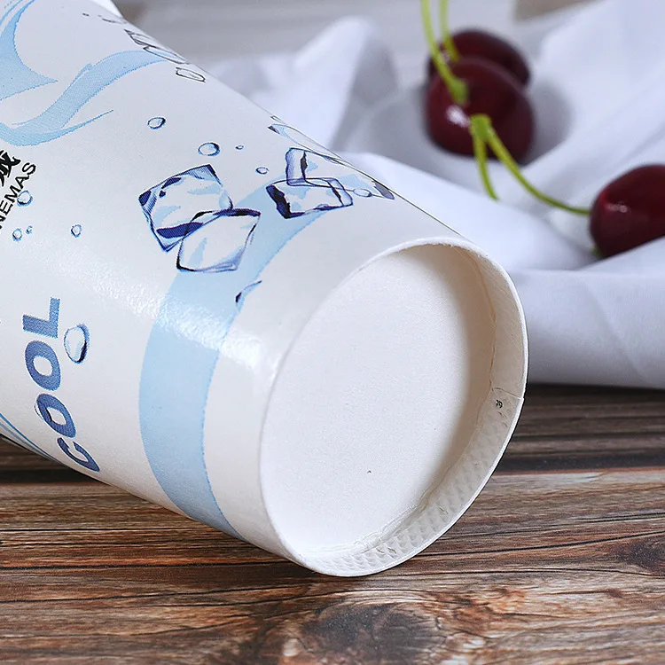 Factory Customization Good Price High Quality Paper Fan Cup Wholesale Paper Cup Blank Sheet
