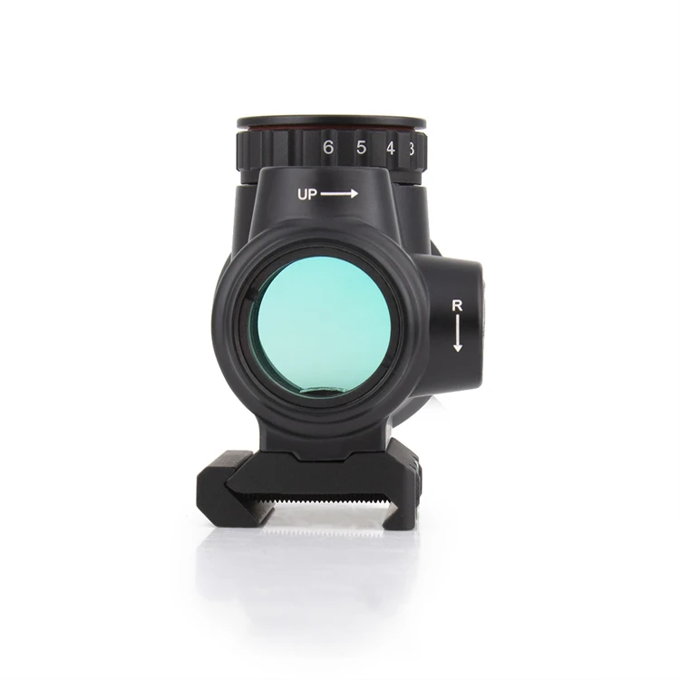 NcDe Holographic Tactical Optics 1x25mm 2.0 Adjustable Red Dot Range Targeted with Low Mounting Rifle Sight for Hunting