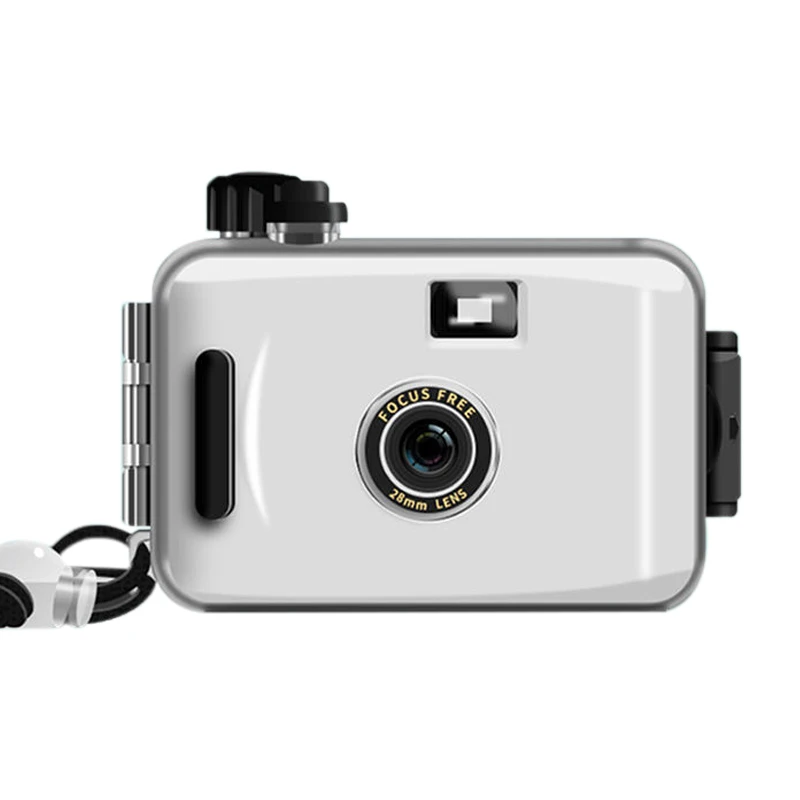 Customizable waterproof non disposable 35 mm film camera