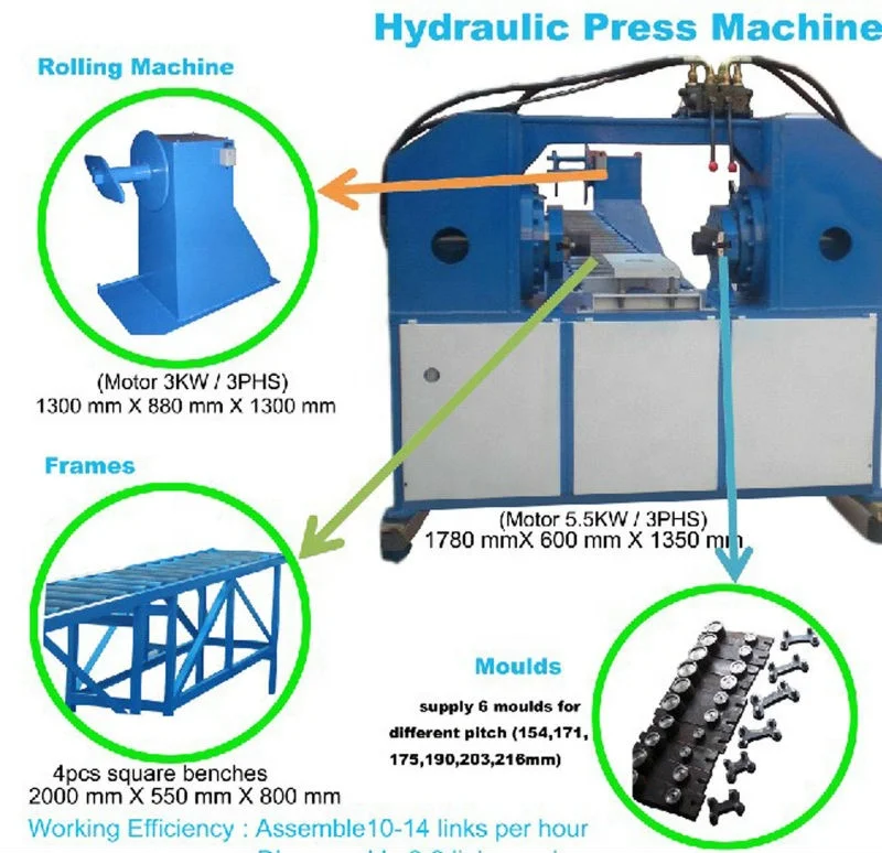 Sell 300T assembly/disassembly of track chains stationary Hydraulic Press Machine