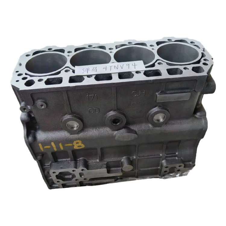 Блок цилиндров для Yanmar 4TNV94 запчасти строительной техники дизельный двигатель запасные части машин ремонтных цехов