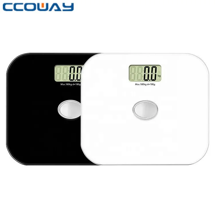 Battery Free Glass personal scale Environmental protection kinetic energy scale