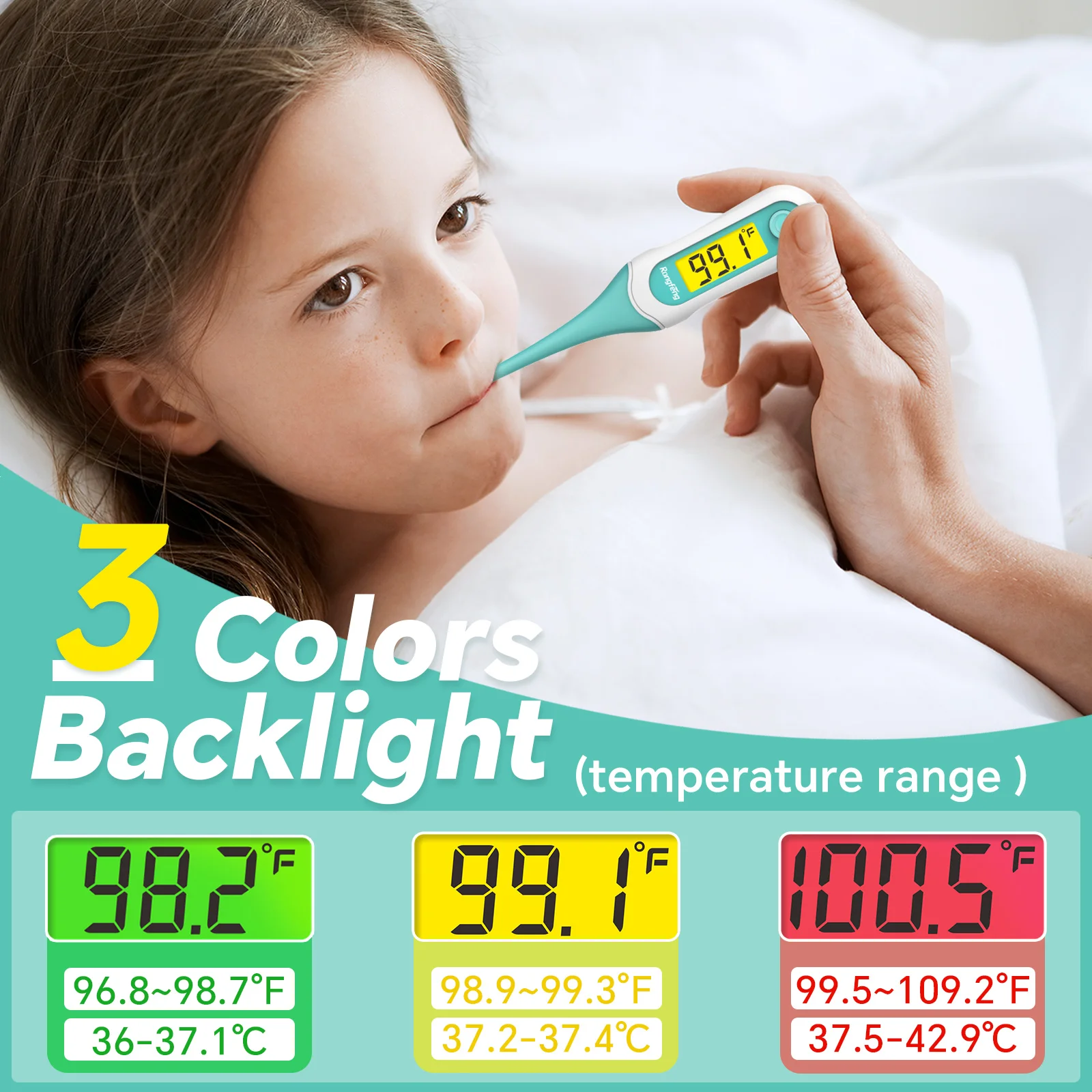 Wholesales Professional Production High Accuracy Household Body Temperature Flexible Lcd Pen Type Clinical Digital Thermometer