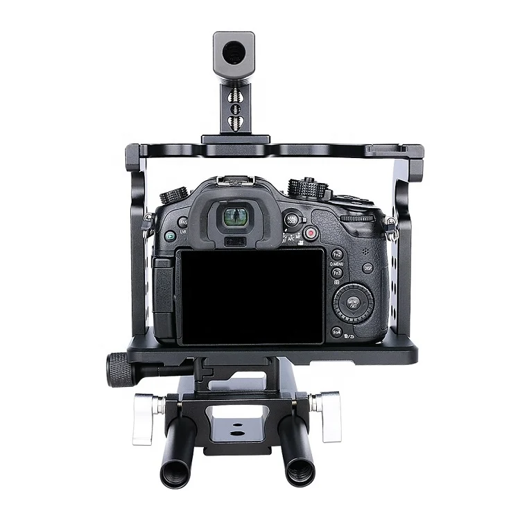 
In Stock Professional 15mm Std Rail Rods Lumix GH5 Cage rig for GH5S/GH4/GH3 for Panasonic 