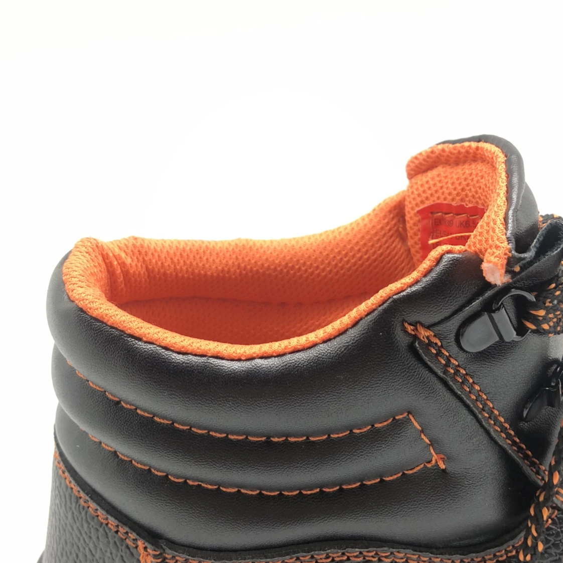 Качественные защитные ботинки рабочая обувь Черные Водонепроницаемые рабочие защитная со стальным