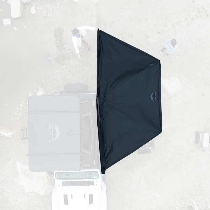 Waterproof Awning Freestanding 4x4 Vehicle Awning Roof Top Tent Car Side Sunshade Tent 4wd Foxwing Rear for SUV Trailer Trucks