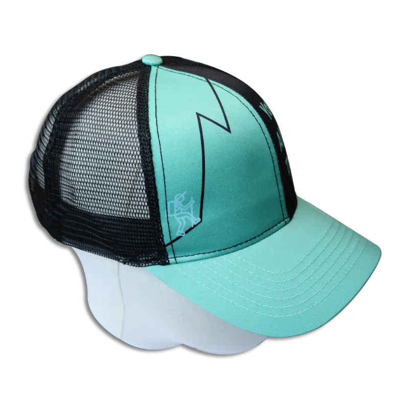 Wholesale Custom New Vintage Mesh Baseball Hat Sports Caps Fitted Hats Washed Denim Distressed Dad Cap Trucker Ponytail Hat