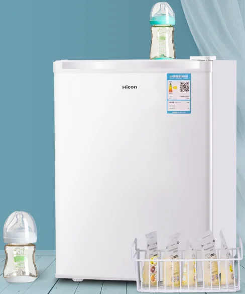 BD-106 106L Frozen breast milk quick-freeze for home convenience 7 stalls adjustable single door small vertical refrigerator