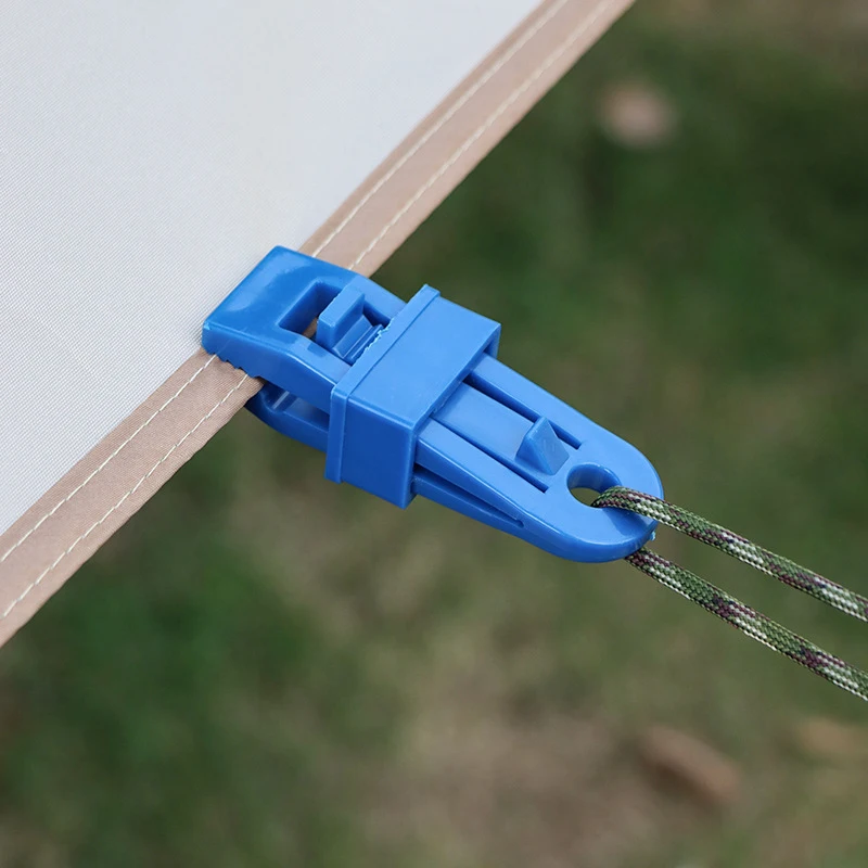 Warehouse Tent Clips Windproof Strong Clamps Tarps Lock Grip  Awnings Outdoor Camping Accessories
