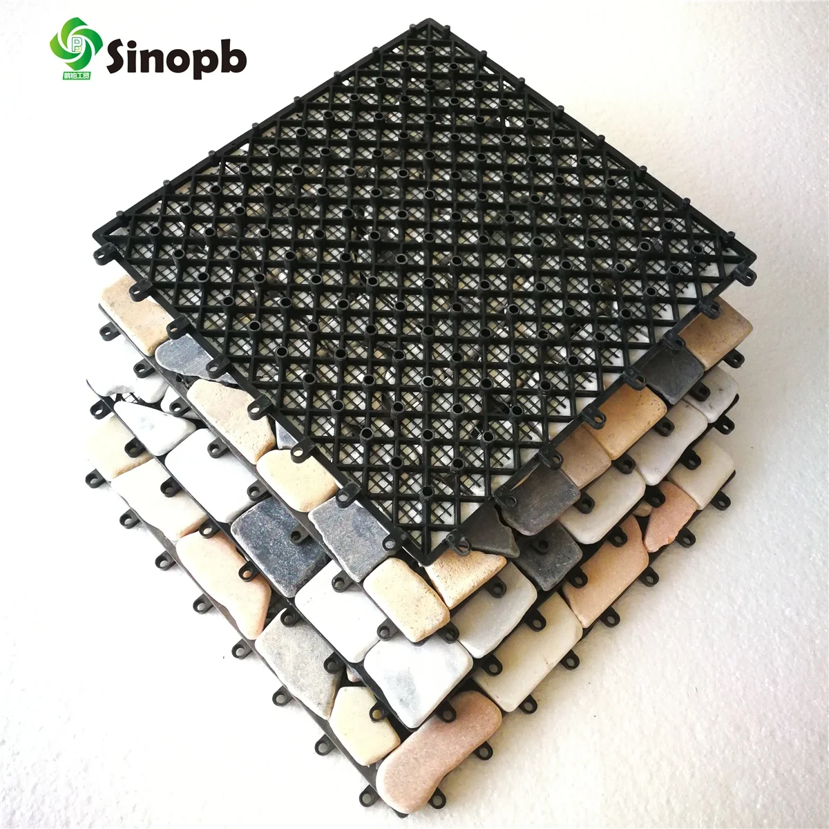 PBST-010 DIY Stone DIY Decking Tile Stone floor tile Mosaic tile