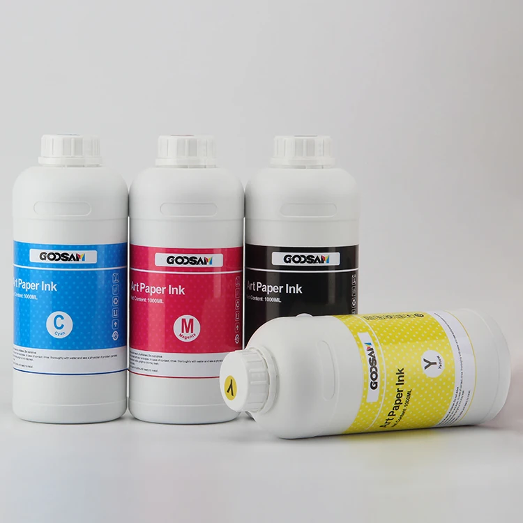 Premium Glossy Water Proof Pigment Art Paper Printing Ink For Epson L805 L3110 L15160 Printer