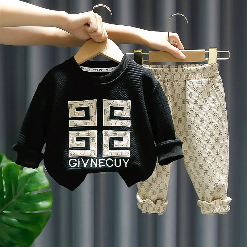 Boys Clothing Sets Winter Casual Style Toddler Boys Clothing Sets Pullover Boys Clothing Sets