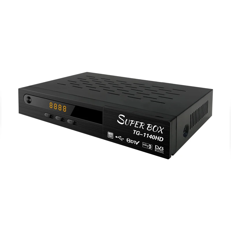 Super box TG-1140HD  New decoder arrester network set-top box duosat receiver  DVB S2X wholesale smart home portable audio