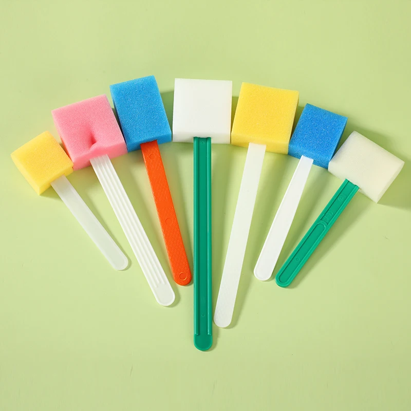 Disposable applicator Sponge brush for wound dressing Medical kit accessories Can be used for household cleaning brush