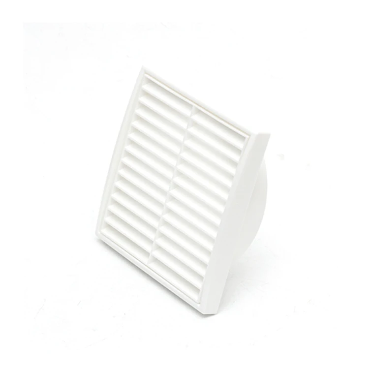 YOUU V3-125FU 125mm Vent System ABS Fire-retardant UV RatedExternal Vent with Gravity Grille Btype