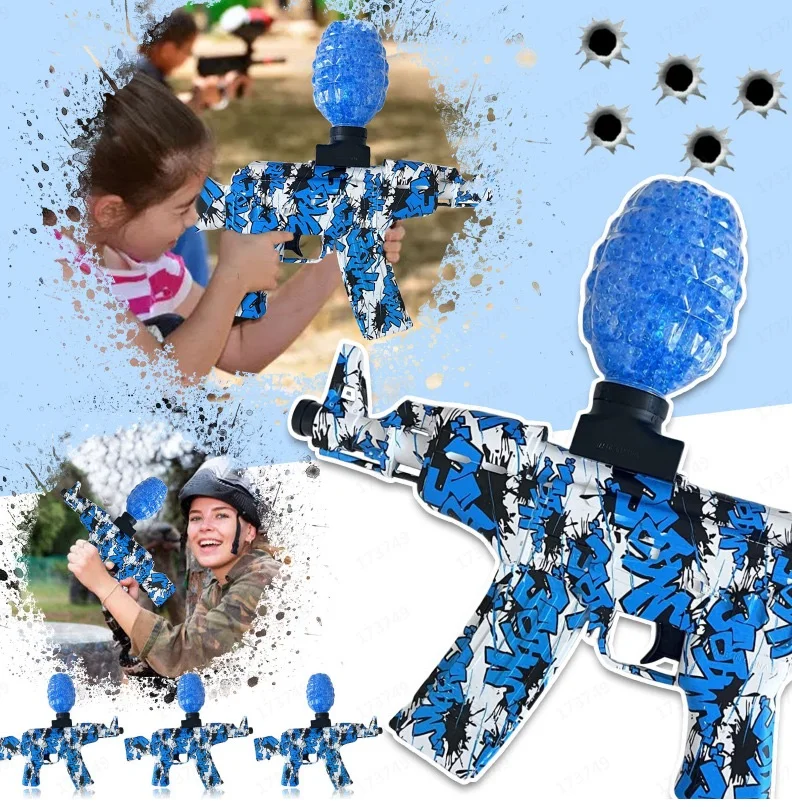 Factory Direct Soft Bullet Splatter Ball Gun Paint Ball Gun With Gel Beads