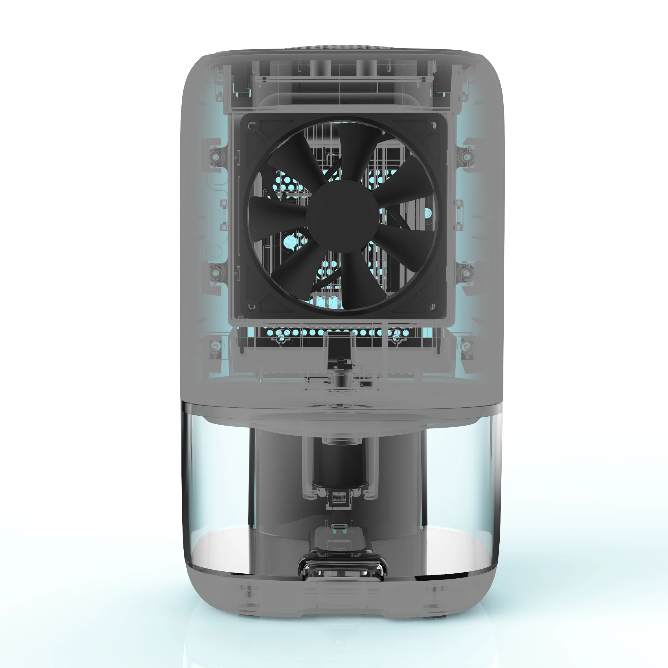 
2020 Trending New Arrivals 900ml 30W 7 Colorful Atmosphere Light Home Air Mini Portable Compact Dehumidifier (DH-CS01) 