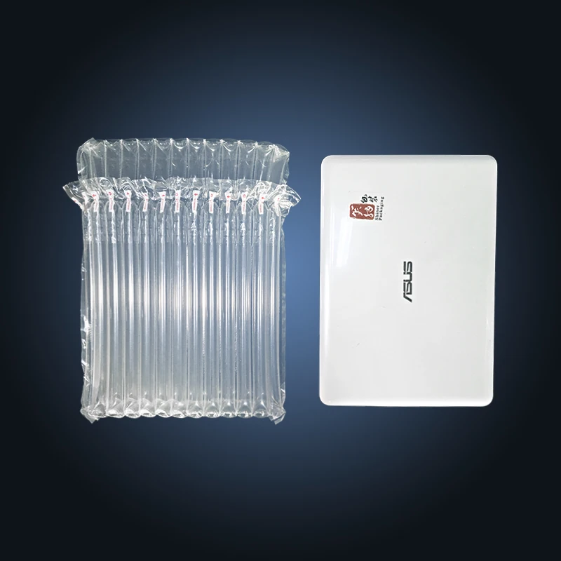 2022 New Customized Laptop Packaging Material Air Column Bag Protective Package Inflatable Wrap Pack Bubble Bag