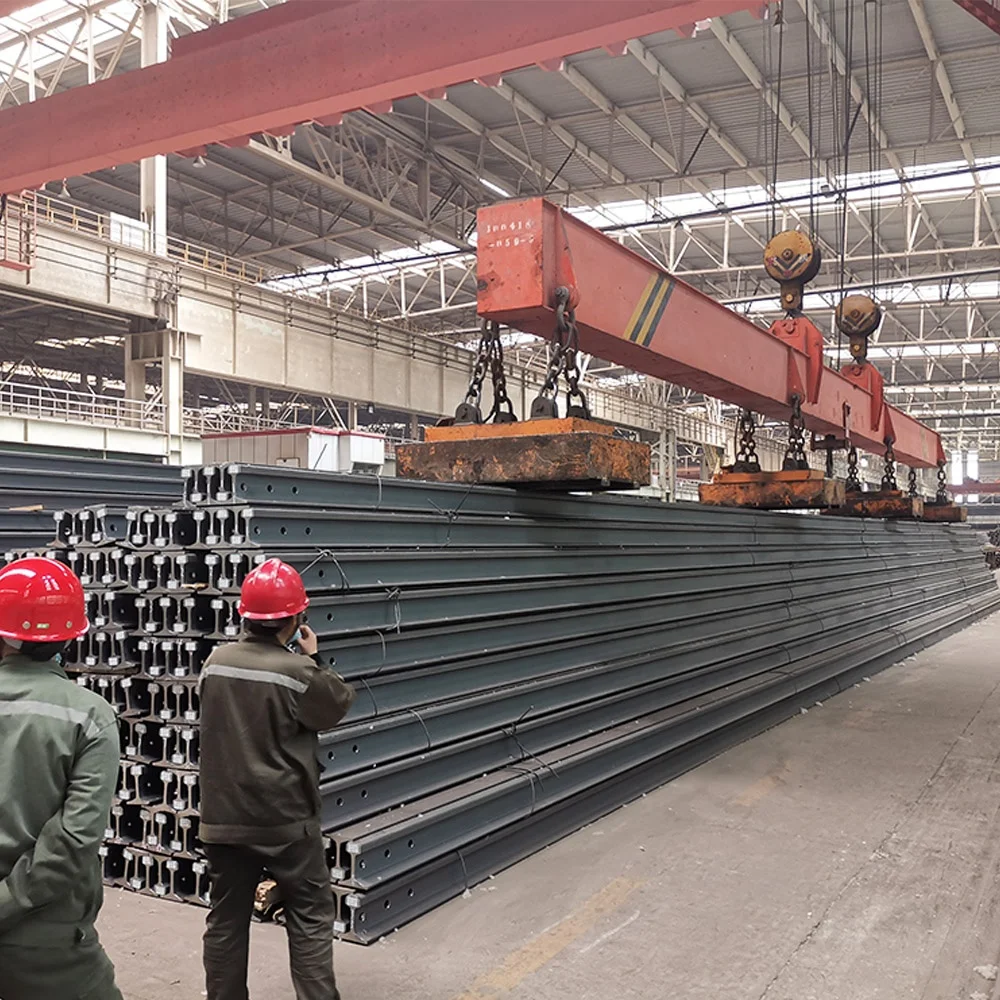Railroad CE Standard Track Steel Rails Light Heavy Crane Railway Heavy Heat Treated Stainless Rail Factory Price