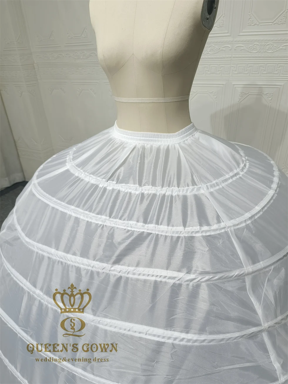 QUEENSGOWN Big 9 Hoops Petticoat Spherical Petticoat for Ball Gown Party Dress Good bearing capacity wedding dress accessory