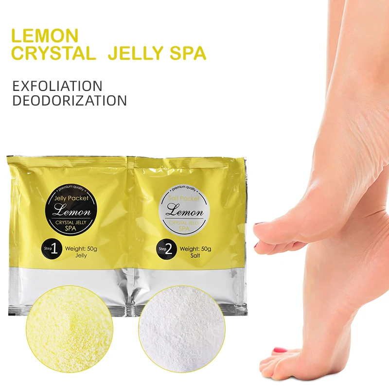 Lemon Soak Foot Jelly With Spot Wholesale Factory Price