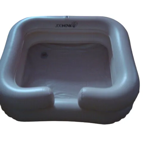 Inflatable Hair Washing Basin For Bedridden Wash Hair In Bed With Inflatable Shampoo Basin Portable Shampoo Bowl With Pillow