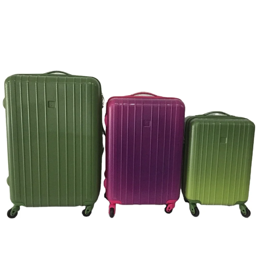 Colorful airport trolley travel eminent pc luggage