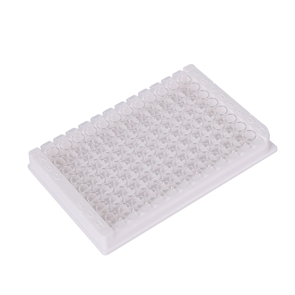Sterilized laboratory 96 deep well microplate elisa plate flat