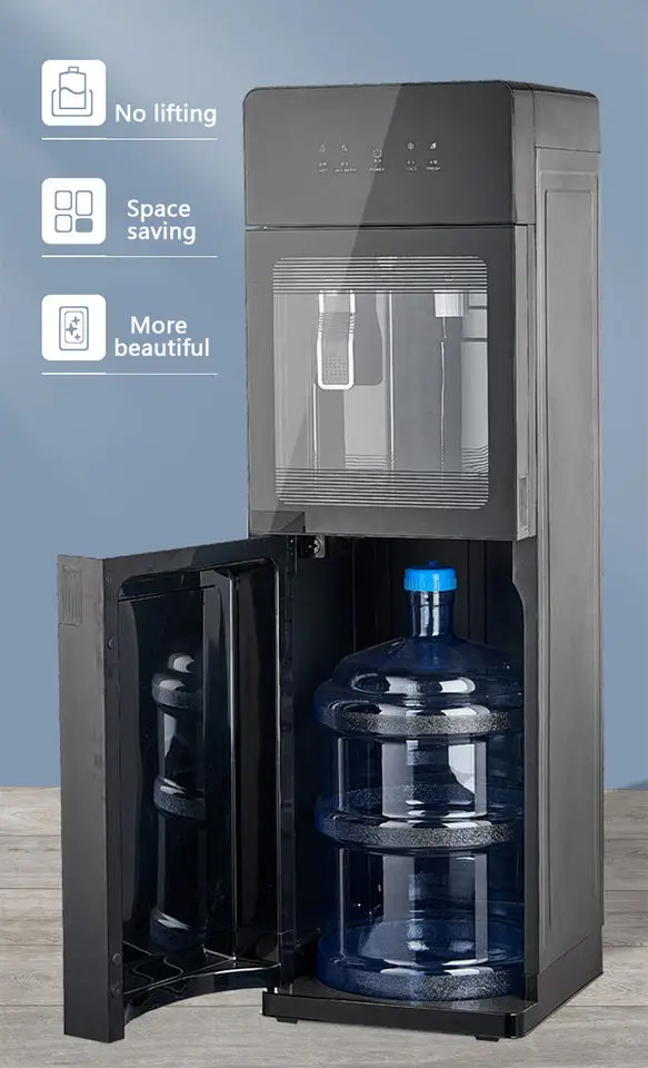 Cold And Hot Water Dispenser Freestanding Water Bottom Loading Water Cooler Dispensers