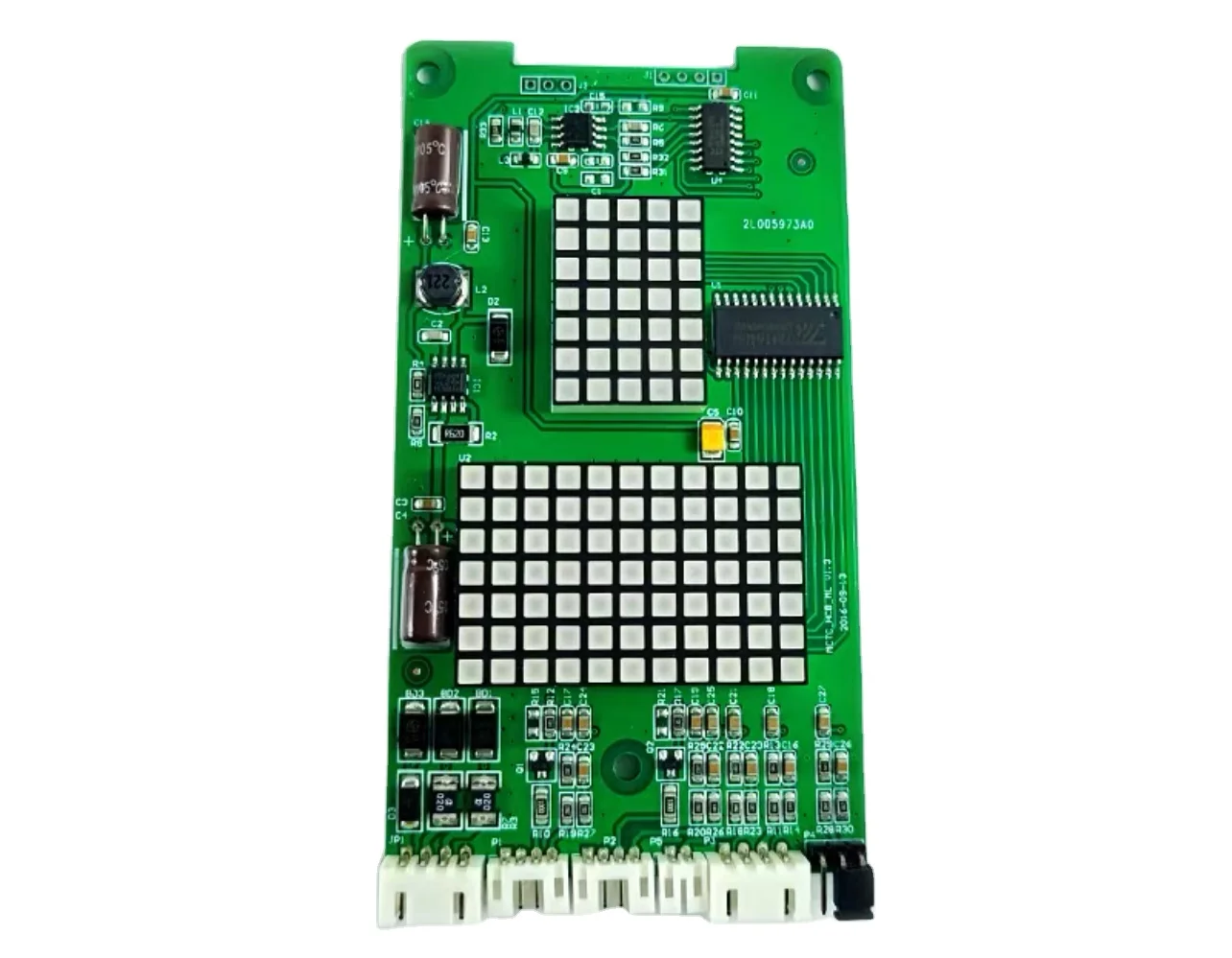 Elevator door call box MCTC-HCB-ML-V1.3 red dot matrix elevator display panel board