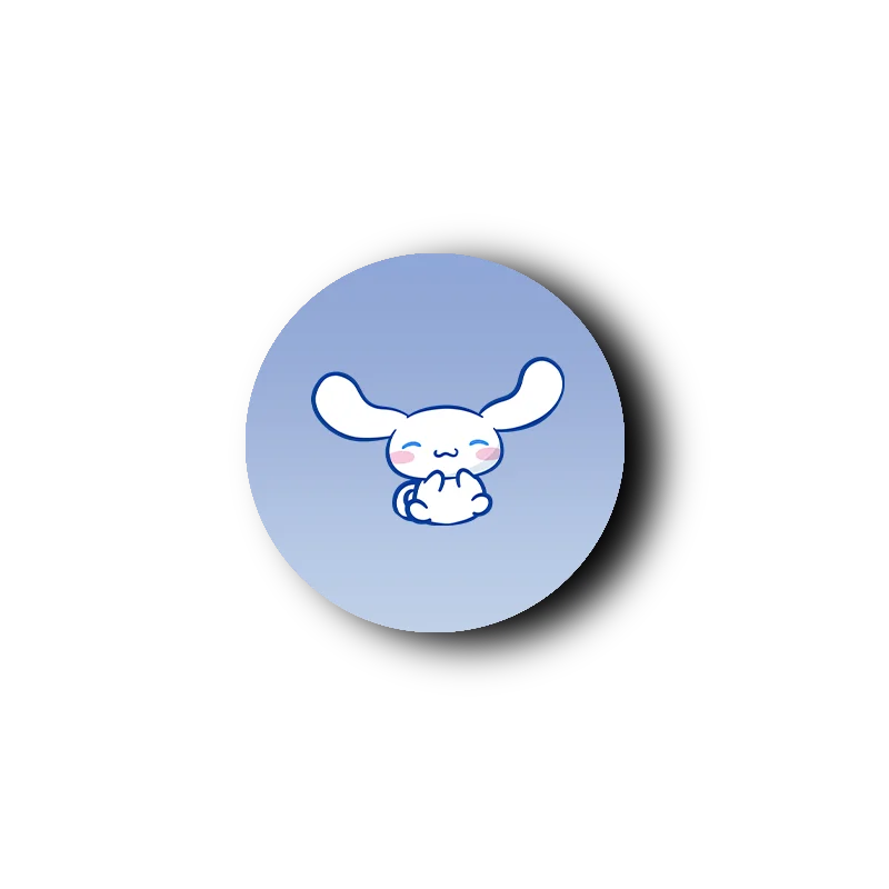 Custom Gifts Cartoon Cute Cinnamoroll Phone Bracket Durable Phone Holder Stand Adjustable Popping Socket Mobile Phone Accessory