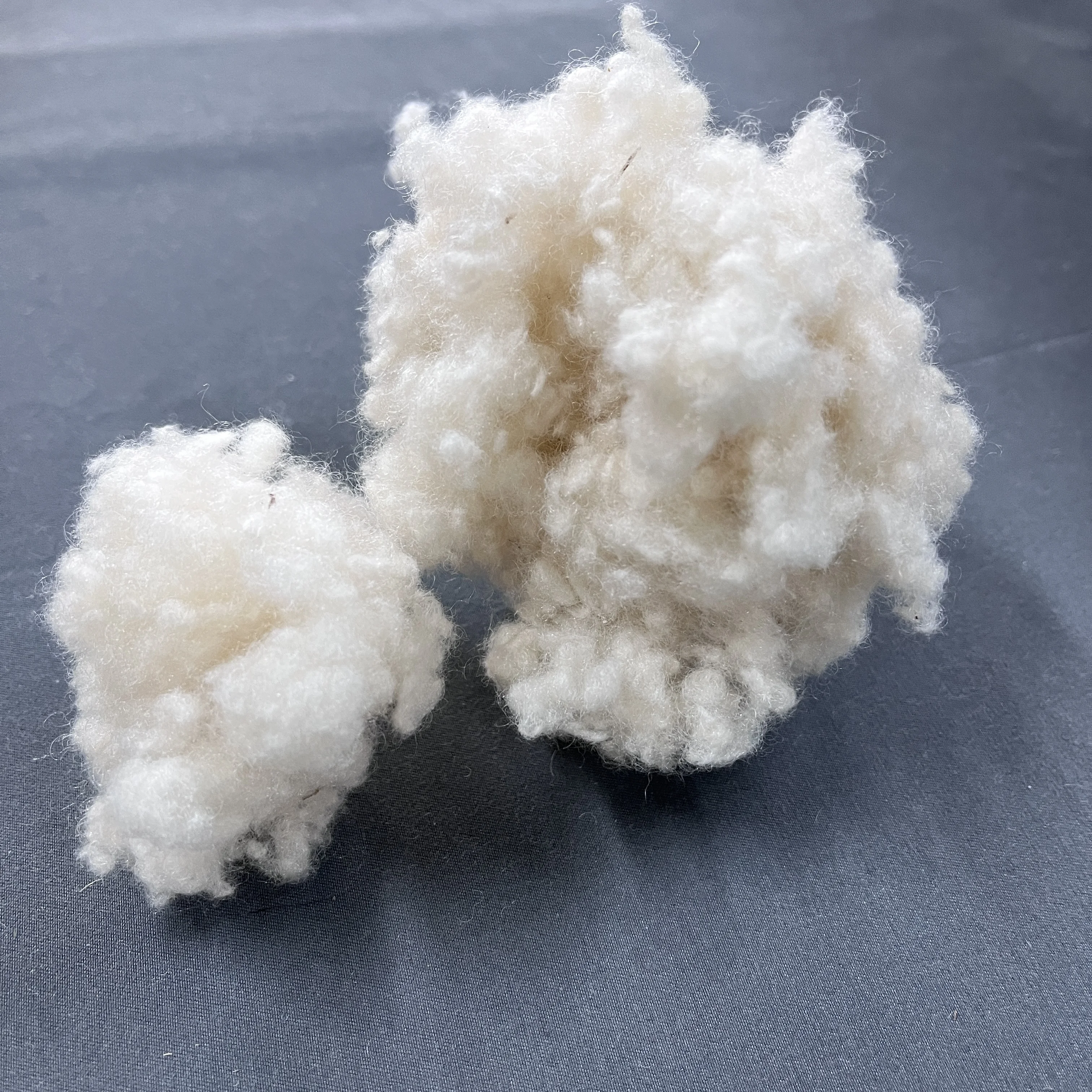 Sustainable fiberball microball recycle polyster/kapok/wool/camel hair/horse hair