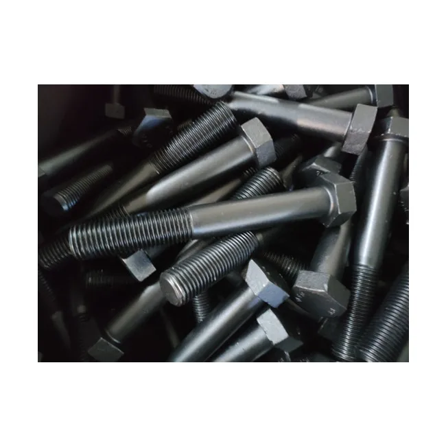 Hex Bolt Full Thread DIN933 ASME B18.2.1M10X40 12.9 Grade Black Hex Bolts