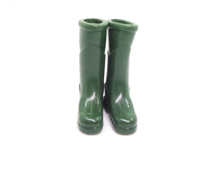 1: 12 Dollhouse mini model bjd miniature toy accessories rain boots shoes tricolor optional